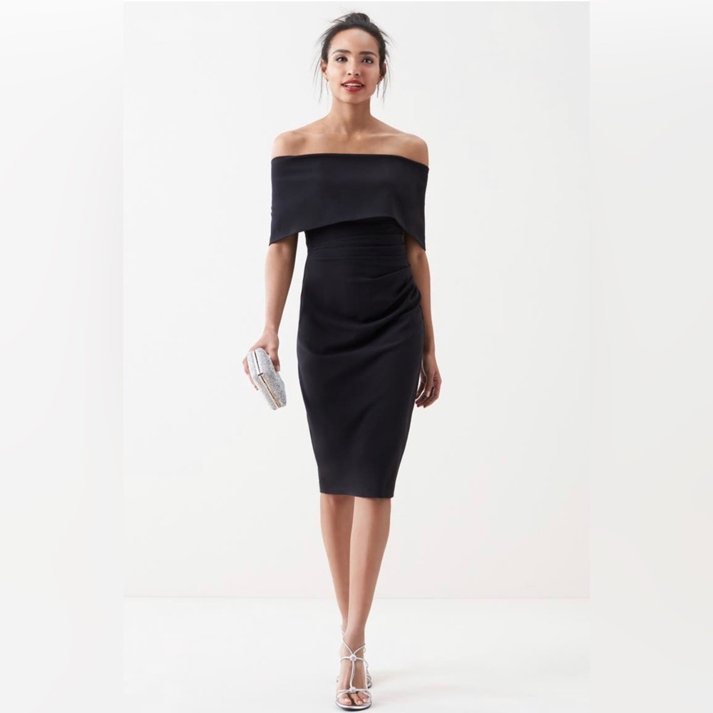 Vince Camuto Popover Cocktail Dress, Black